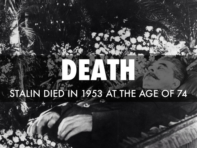 Joseph Stalin Dies