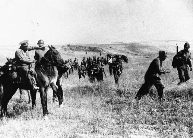 Battle of Brunete in Spain.