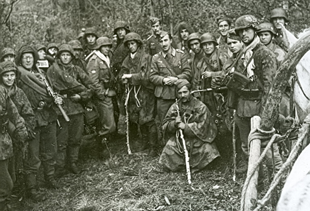 The Blue Division withdrew from the conflict against the Soviet Union.