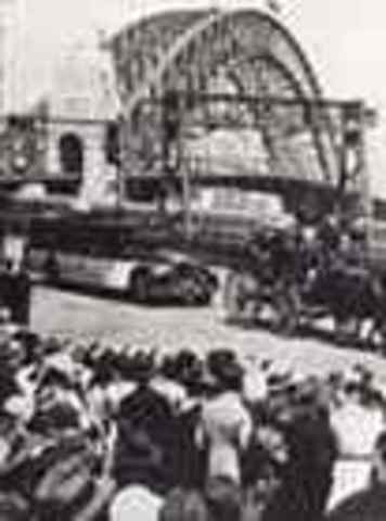 the bridge was tested