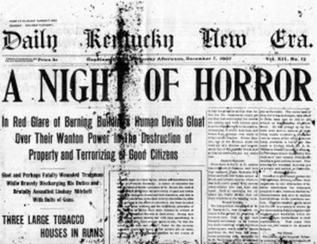 Black Deputy killed by Nightriders