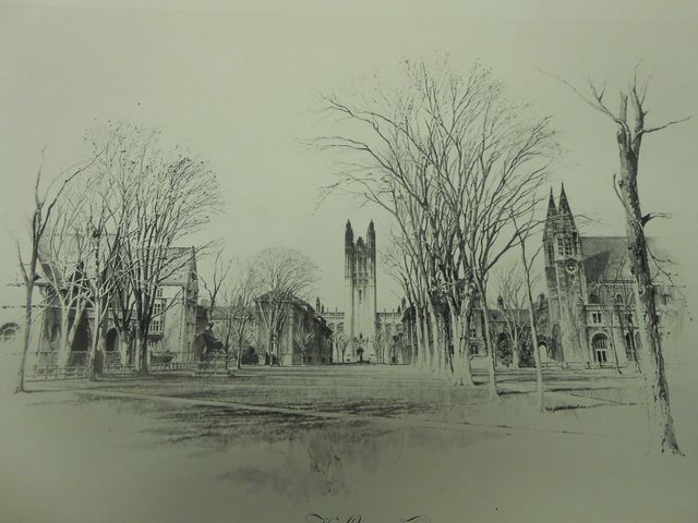 Yale university and the women.