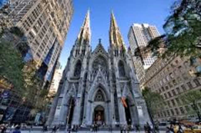 Building of St Patricks Cathedral