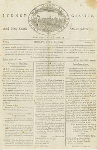 First Priest arrived in colony of Australia