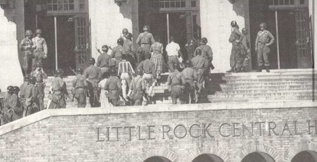 d. Events at Little Rock, Arkansas