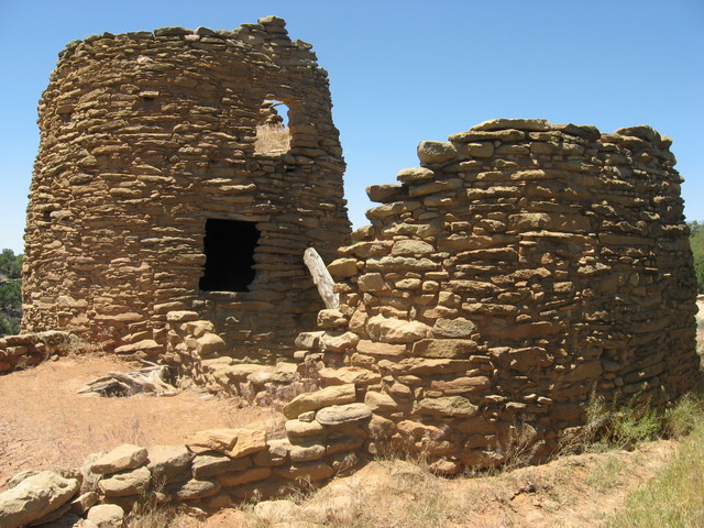 Navajo pueblitos, New Mexico, America