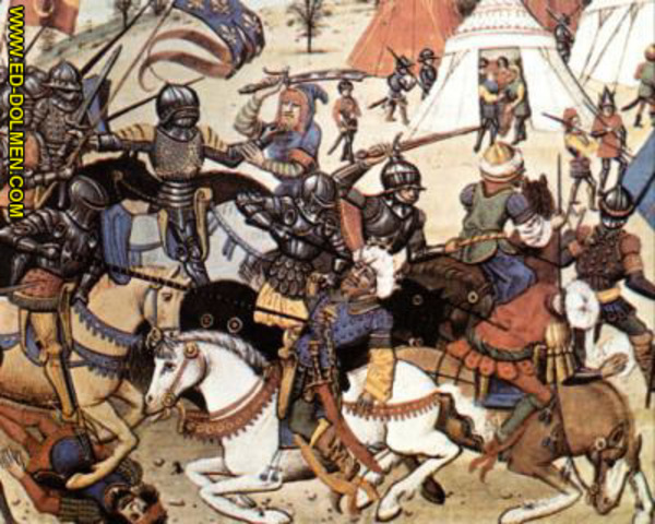 GUERRA CIVIL ENTRE ARRIANOS Y CATÓLICOS EN EL REINO VISIGODO