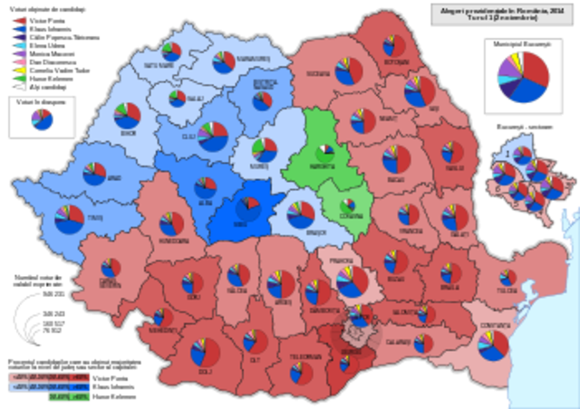 1st general elections in Romania