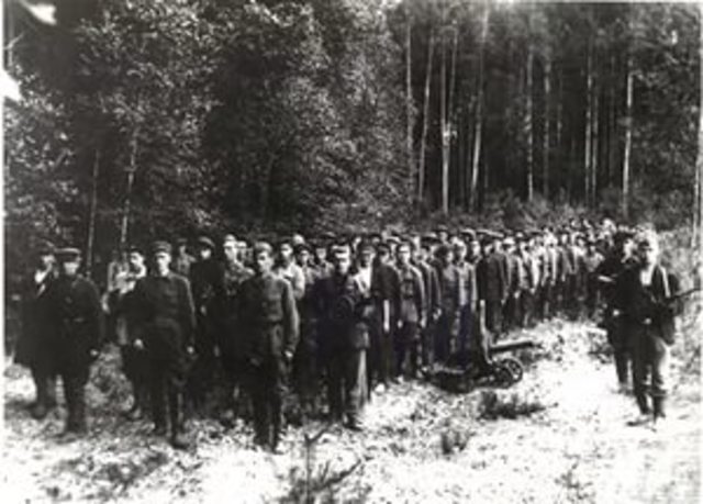 Партизанский отряд "Красный октябрь"