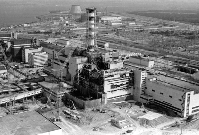 Construction on Chernobyl Begins