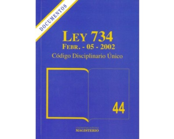 Ley 734 de 2002