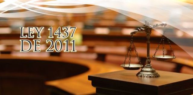Ley 1437 de 2011