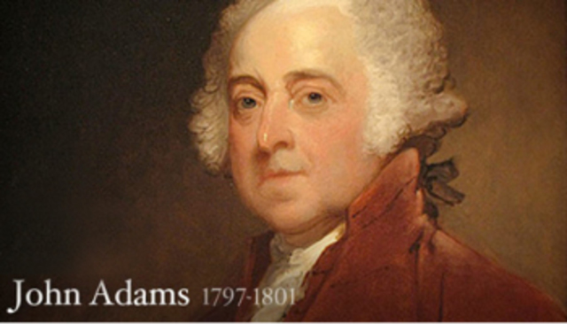 John Adams becomes 2nd President of the United States.