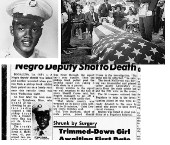 Black Deputy killed by nightriders