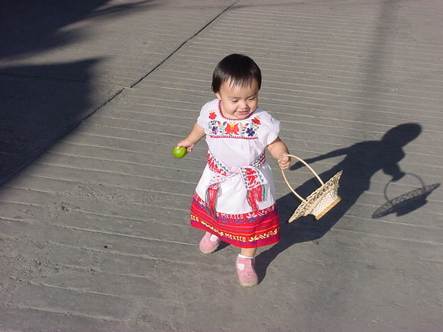 me vistieron de indita el 12 de diciembre