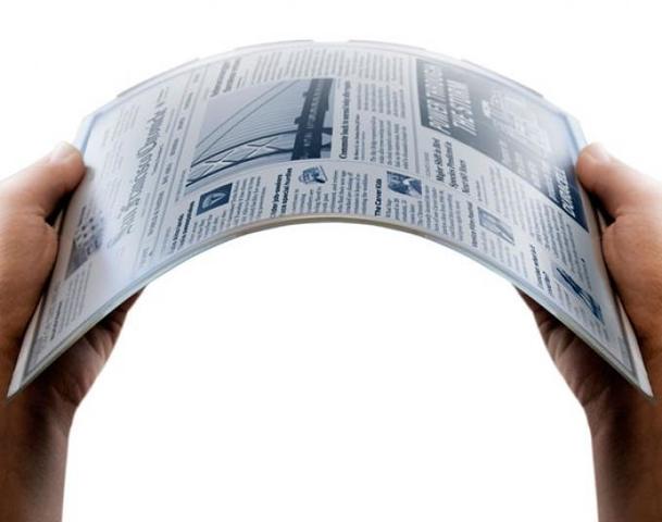 Papel electrónico flexible