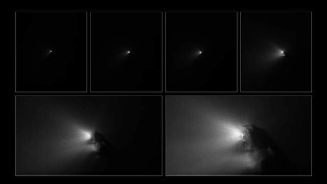 Paso del cometa Halley