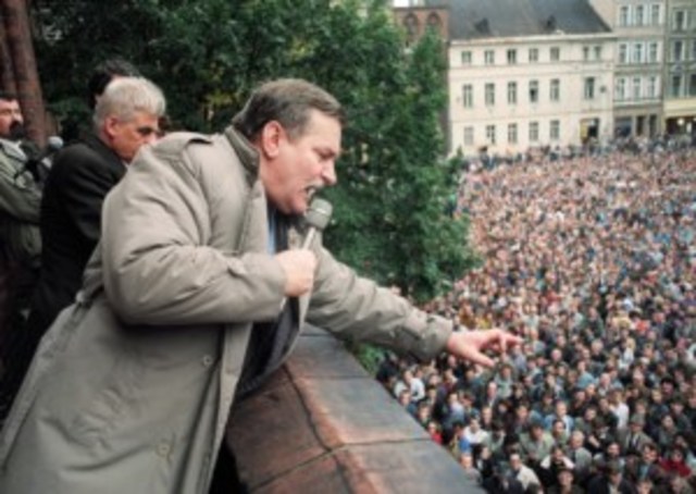 1990—Lech Walesa elected president of Poland