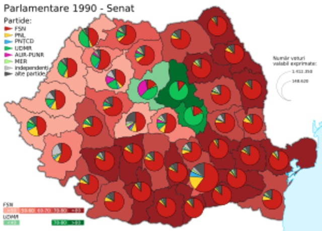 1st General Elections in Romania