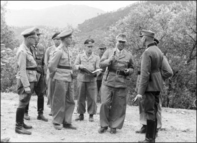 Germany and Italy's invasion of France