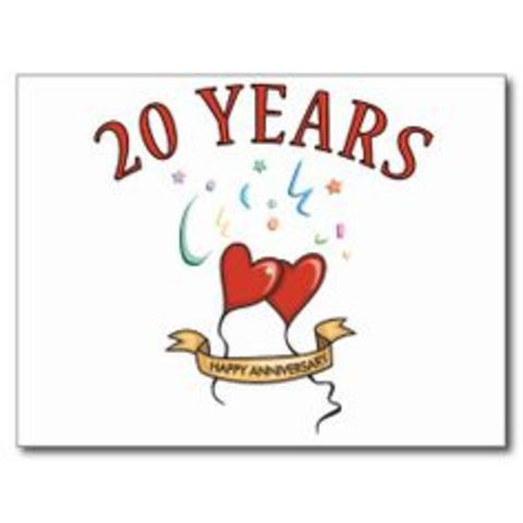 20th Wedding Anniversary