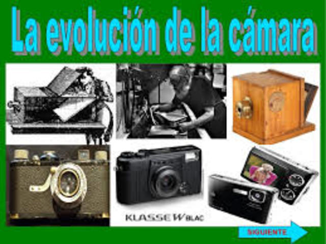 Historia y evolución de la cámara fotografica