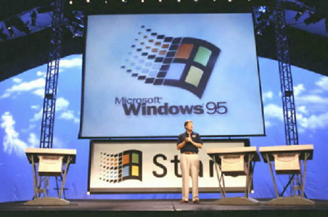 Lanzamiento Windows 95
