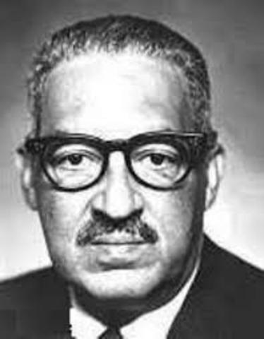 Thurgood Marshall; First Black Supreme Court Justice
