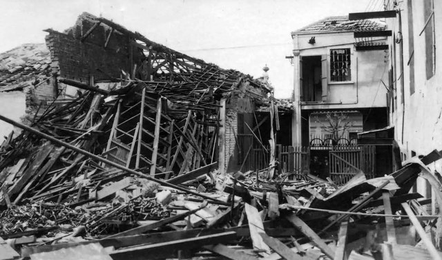 São Paulo bombardeada, possivelmente por aeronaves da VARIG