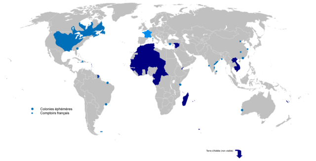France Gains Many Colonies