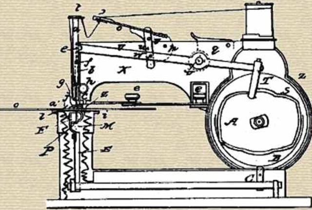 Sewing Machine Invented