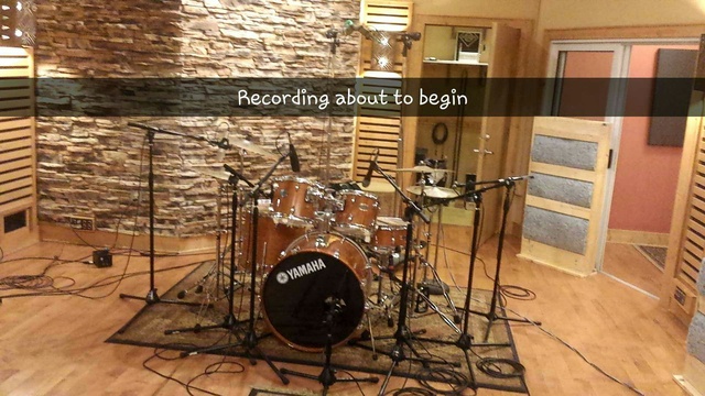 Ich bin nach Aufnahmestudio.