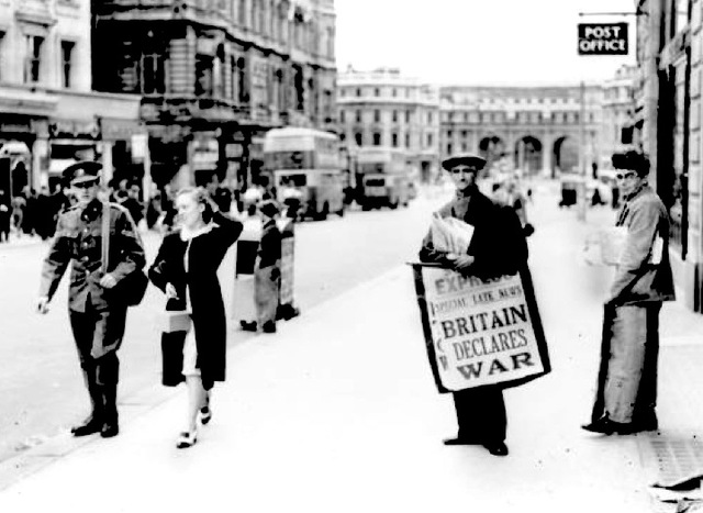 Britain and France declare war on Germany