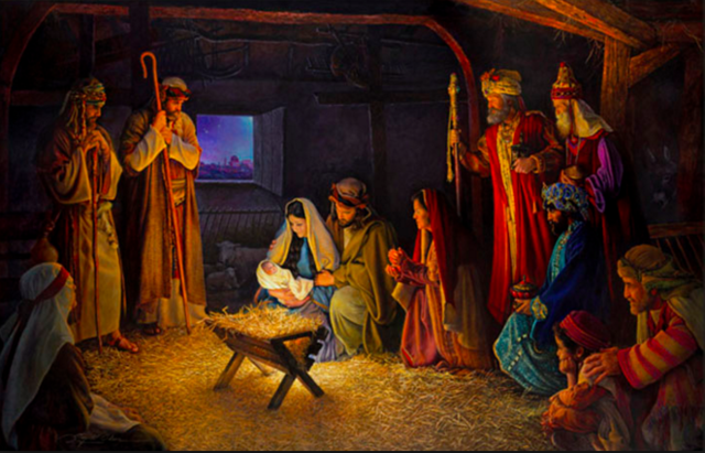 The birth of Jesus christ