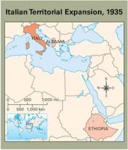 Mussolini's invasion of Ethiopia