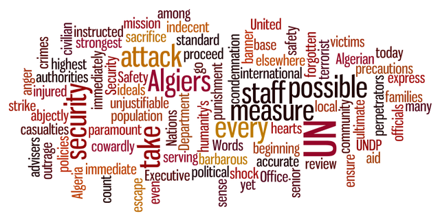 Statement by the Secretary-General on Algiers