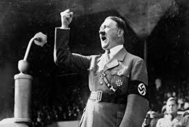Adolf Hitler's rise to power in German
