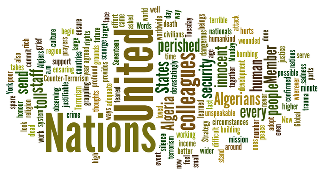 Statement on the death toll of the Algiers bombing