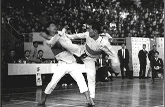 Korea celebrated the first world championship of taekwondo