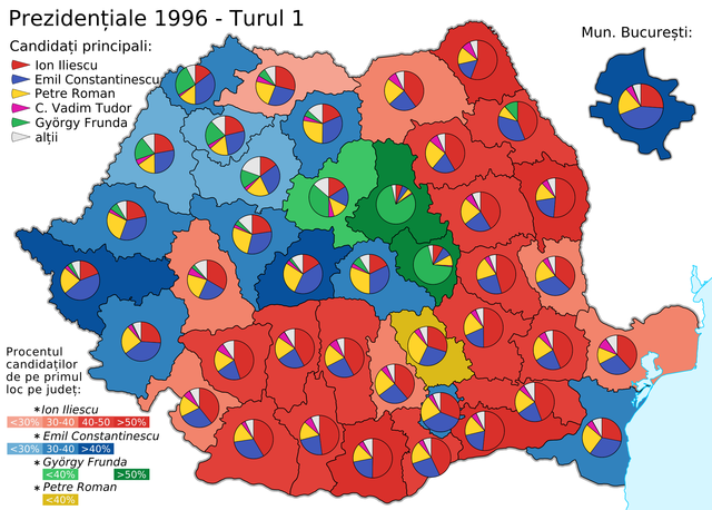 1st general elections in Romania
