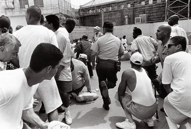 In jail, Steve witnesses many fights.