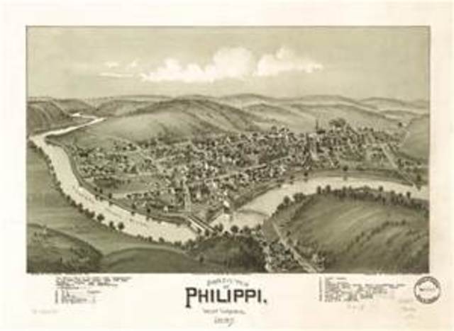 Battle of Philippi (official start of the civil war)