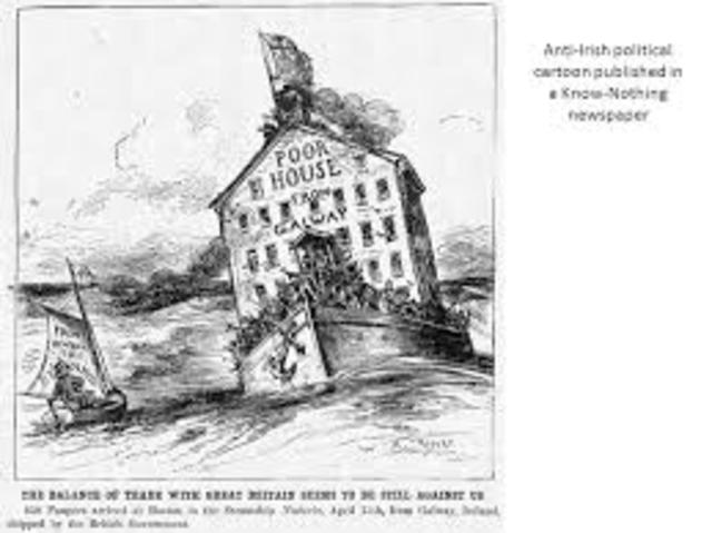 The Know-Nothing Party Reaches It's Peak