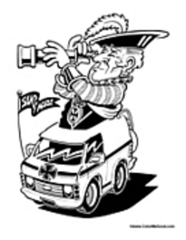 Christopher Columbus "discovers" America