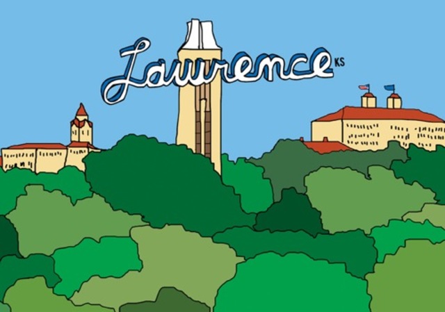 Went to Lawrence Kansas for the first time.