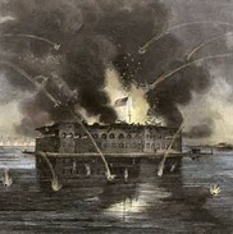 Battle of Fort Sumpter begins