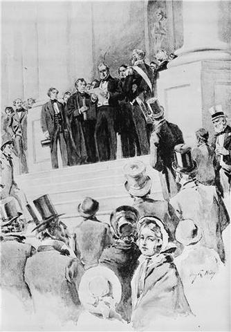 James Buchanan Sworn in as 15th President