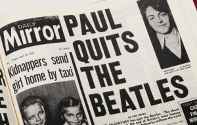 The Beatles Break up