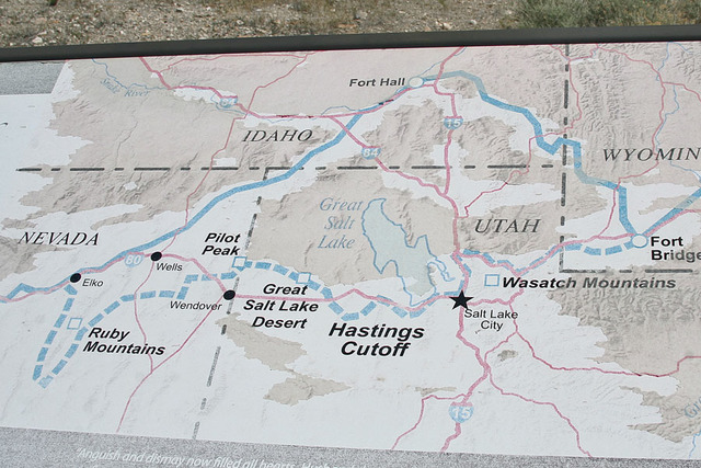 Donner Party forms to take Hastings Cutoff route