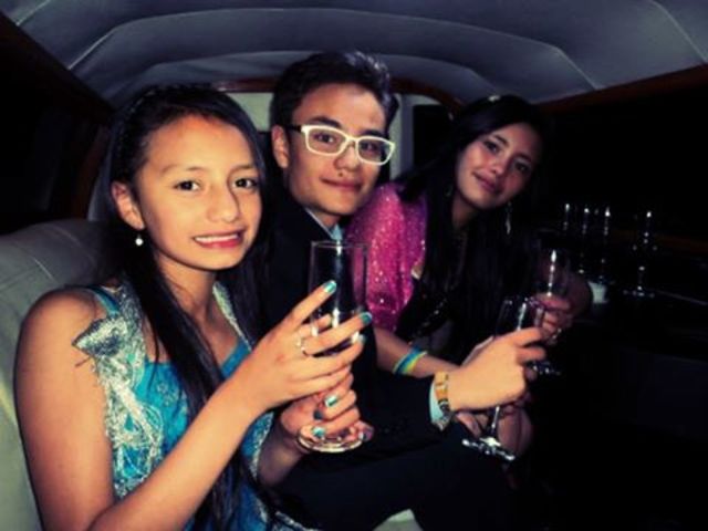 Celebrado los 15 de sobrina